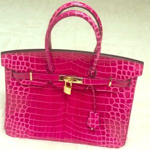 Ainefeel pink handbag